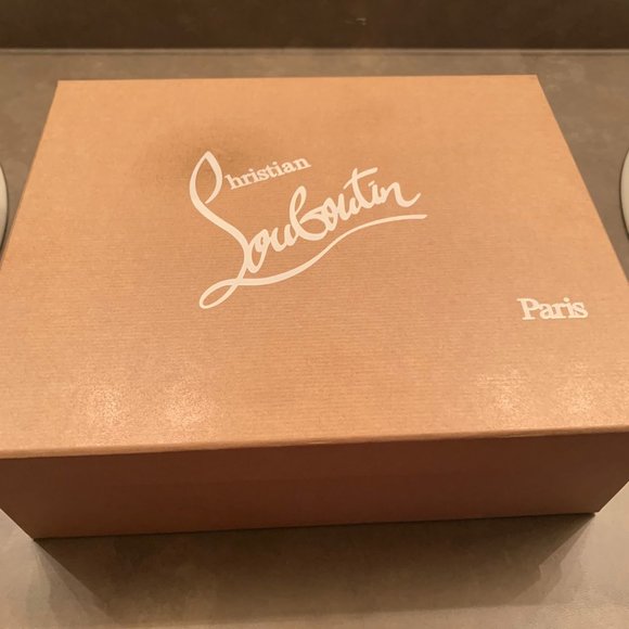 Christian Louboutin - Trouble 100 Mesh & Leather Booties $900.00 Women's Size 38 - Picture 10 of 11